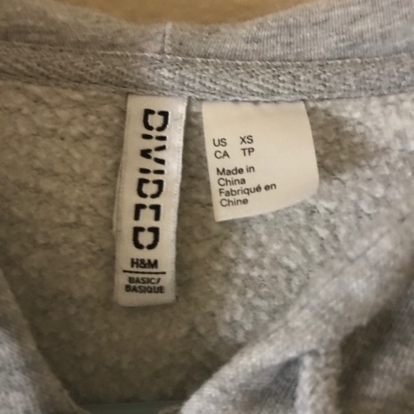grey zip up hoodie - Picture 2 of 4